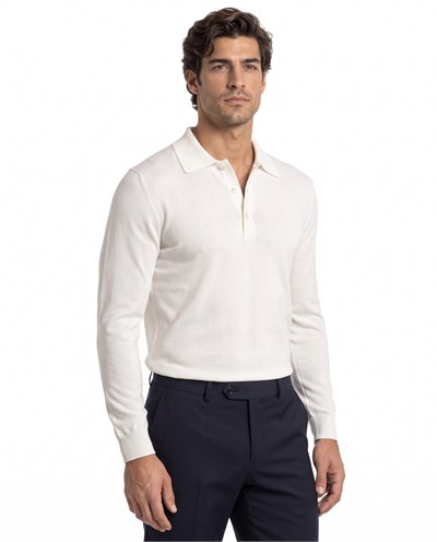 Full Fisherman Sweater Ecru