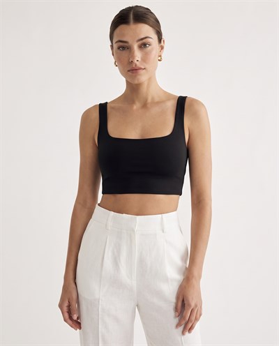 Kai Crop Siyah