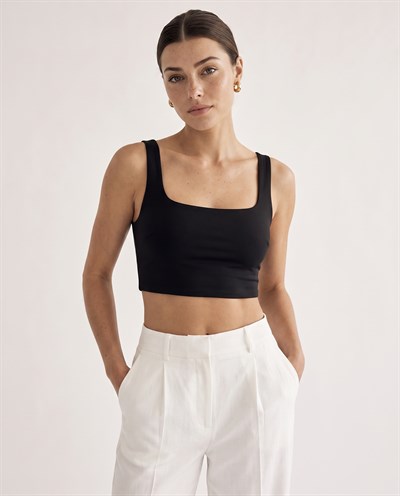 Kai Crop Siyah