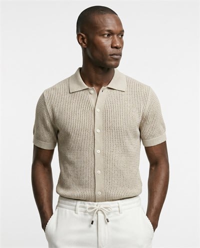 Easy Polo Triko T-Shirt Bej