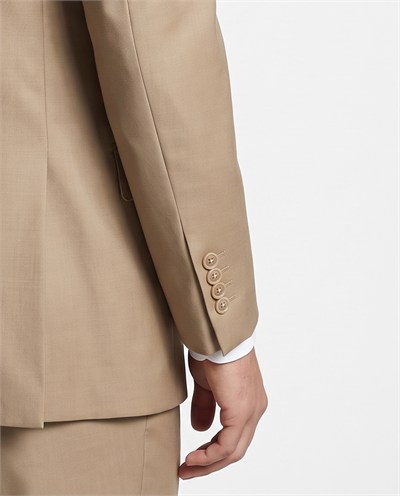 Florentino  Double-Breasted Suit Bej