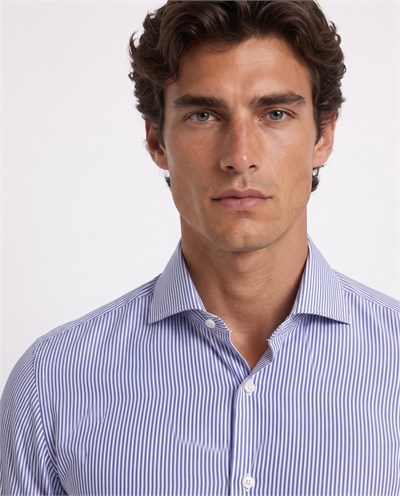Giorgio Italian-Collar Shirt Navy