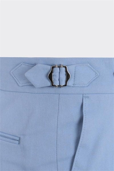 Giverny Double-Pleated Pants Blue