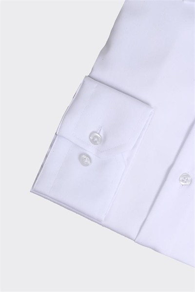 English-Collar Shirt White