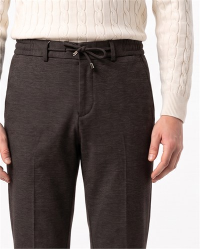 Martinez Jogger Pantolon Koyu Kahverengi