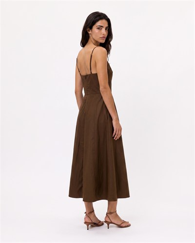Judy Dress Brown