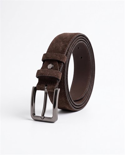 Belt Brown Suede