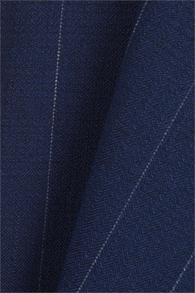 Double-Breasted Suit Light Navy Blue