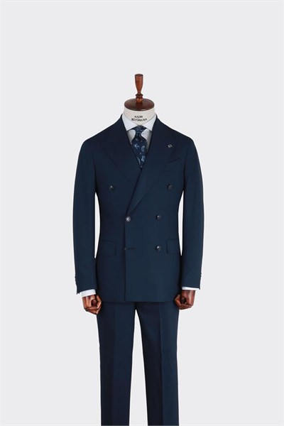 Double-Breasted Suit Navy