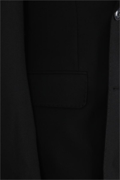 Double-Breasted Suit Black