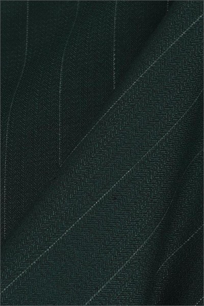 Double-Breasted Suit Green