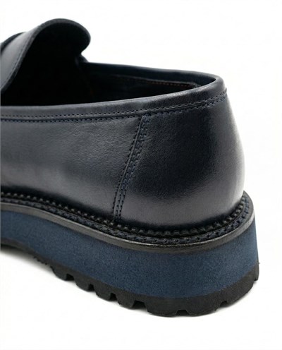 Loafer Ayakkabı Lacivert Santo