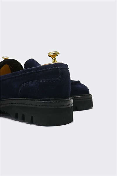 Loafer Ayakkabı Lacivert Süet