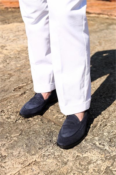 Loafer Ayakkabı Lacivert Süet