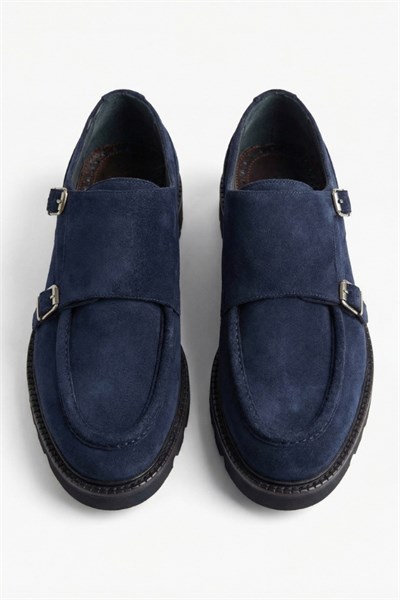 Loafer Ayakkabı Lacivert Süet