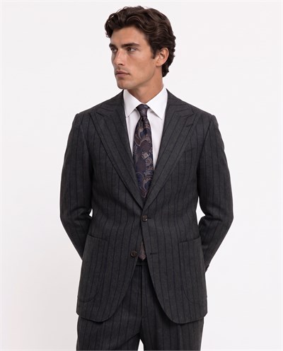 LArgentine Takım Elbise Koyu Kahverengi