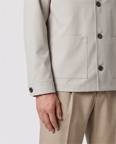 Lorenzo Shirt Jacket Bej