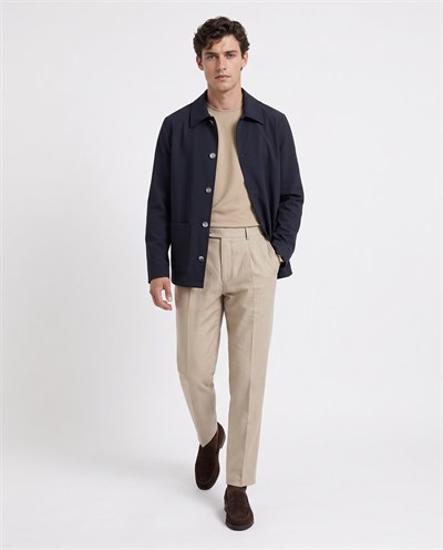 Lorenzo Shirt Jacket Navy