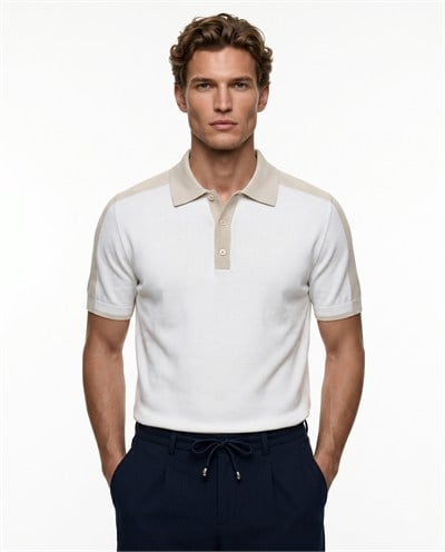 Maison Polo T-Shirt White