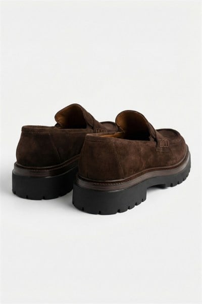 Munich Casual Shoes Brown Suede