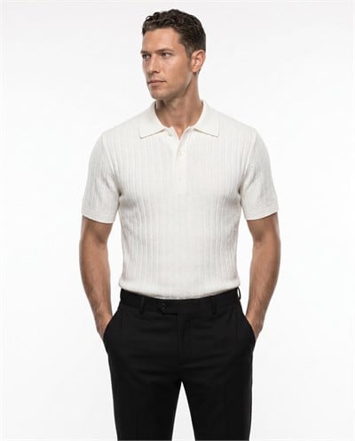 Neo Polo Triko T-Shirt Beyaz