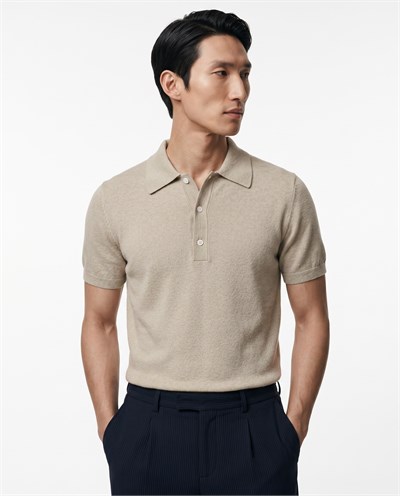 Next Polo Triko T-Shirt Bej