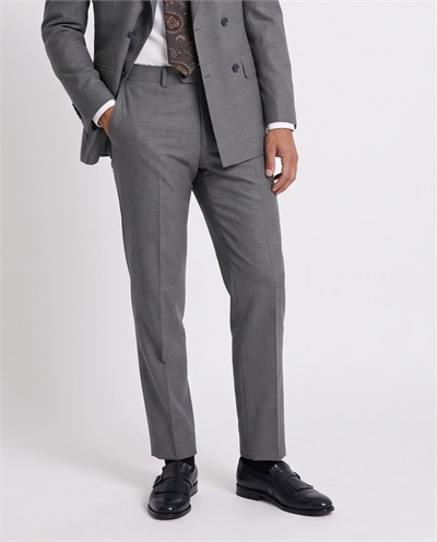 Orleans Double-Breasted Suit Grey