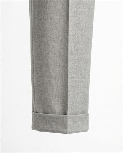 Alata Pleated Pants Bej