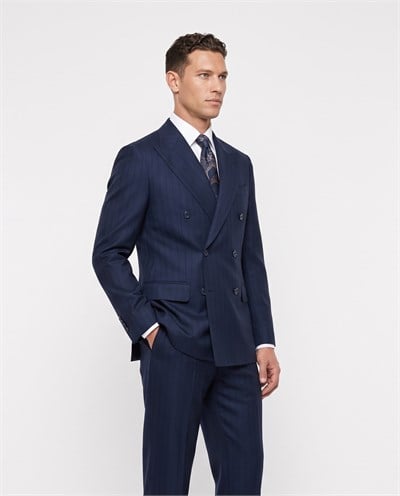Rakkas Double-Breasted Suit Navy