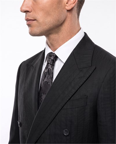 Rakkas Double-Breasted Suit Black