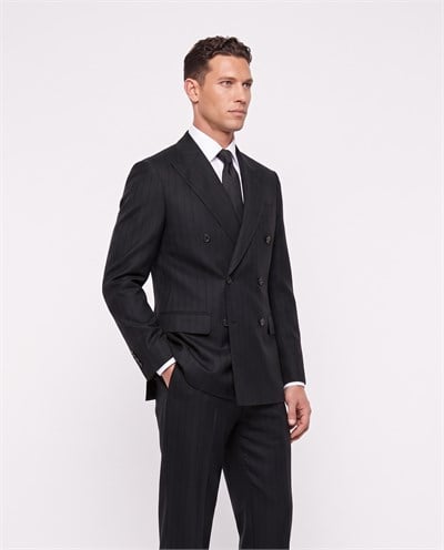 Rakkas Double-Breasted Suit Black