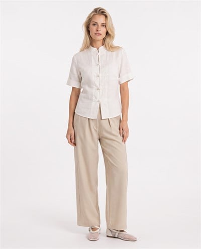 Riley Filet Pants Bej