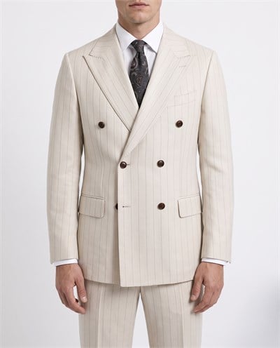 Sandy  Cross-Over Suit Bej