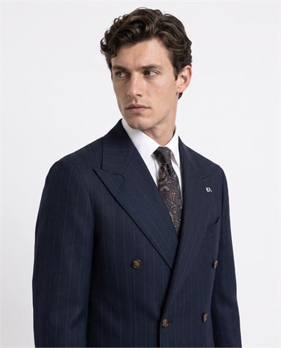 Sandy  Cross-Over Suit Navy