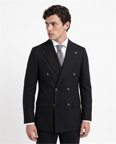 Sandy  Cross-Over Suit Black