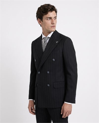 Sandy  Cross-Over Suit Black
