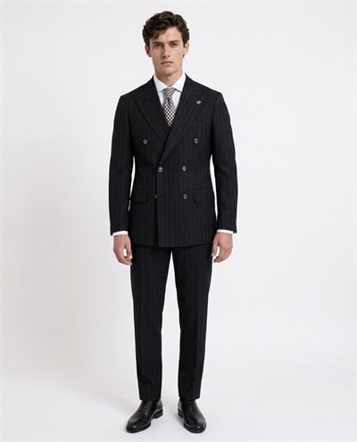 Sandy  Cross-Over Suit Black