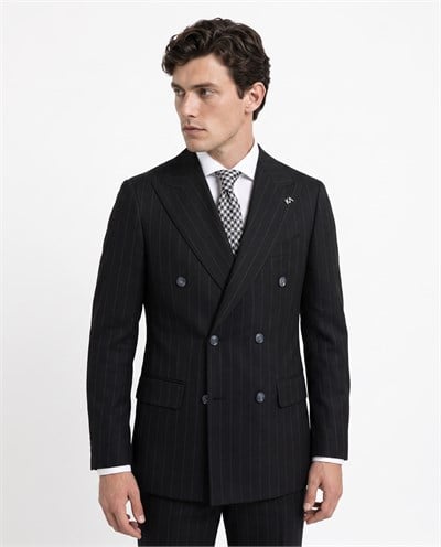 Sandy  Cross-Over Suit Black