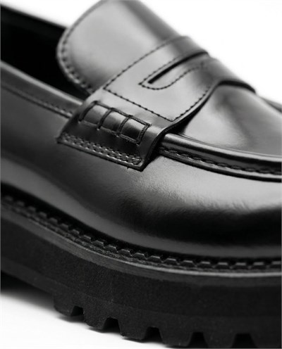 Loafer Ayakkabı Siyah Açma