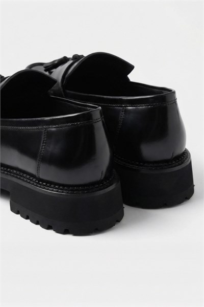 Loafer Ayakkabı Siyah Açma