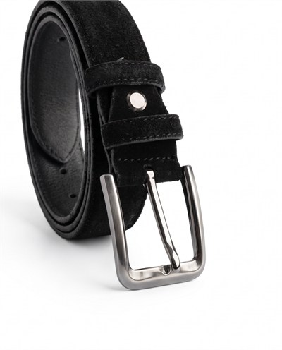 Belt Black  Süet