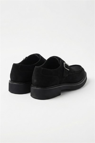 Loafer Ayakkabı Siyah Süet