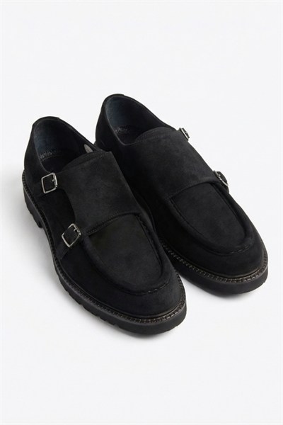 Loafers Black  Süet