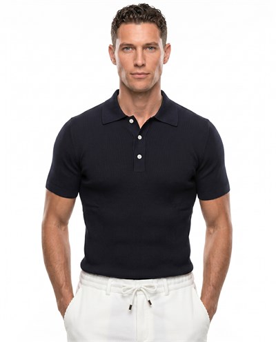 Grand Polo Triko T-Shirt Siyah