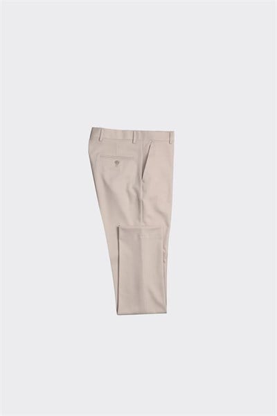 Slim Fit Pantolon Bej