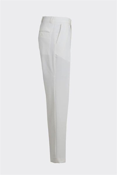 Slim-Fit Pants White