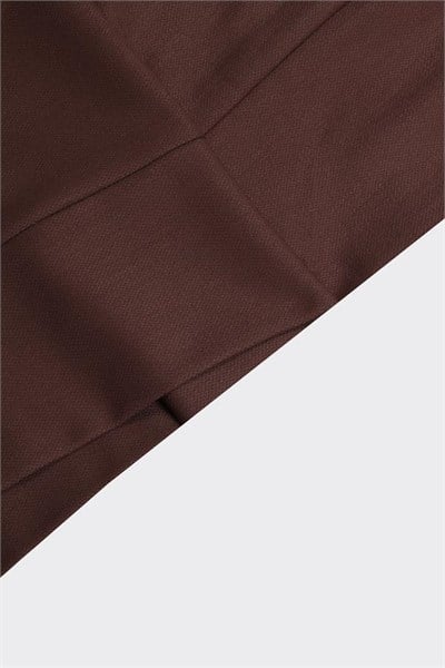 Slim Fit Pantolon Kahverengi