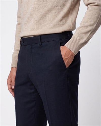 Alessa Slim Fit Pantolon Lacivert