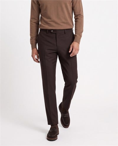 Alessa Slim Fit Pantolon Kahverengi