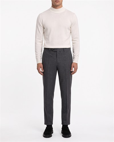 Alessa Slim Fit Pantolon Füme